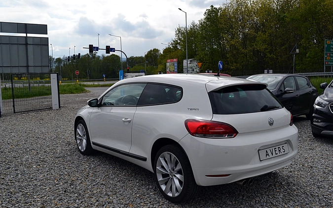 Volkswagen Scirocco cena 36900 przebieg: 159500, rok produkcji 2011 z Paczków małe 254